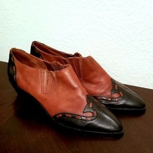 Mister Shoes Vintage Cowboy Booties Sz 10